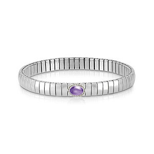Extension Silver Bracelet, 1 pierre, couleurs divers