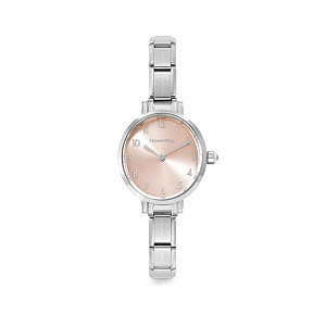 Paris Orologio, Quadrante ovale, Rosa, 2.6 x 2.8 cm