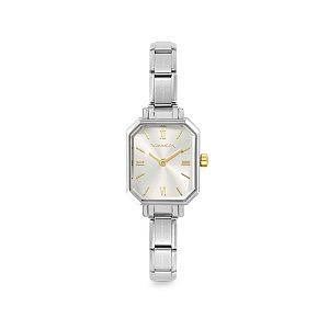 Paris Orologio, Quadrante rettangolare, Argento, 2.2 x 2.5 cm