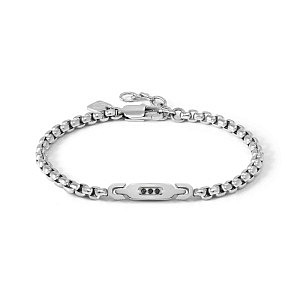 Manvision Bracelet, 3 ZC noir, 21 cm