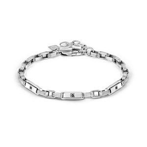 Manvision Bracciale, 3 ZC nero, 21 cm