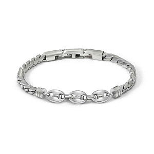Manvision Bracciale, Finitura lucida e satinata, 23 cm