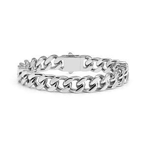 Bold Steel Armband, Panzerkette, gross, diverse Grössen