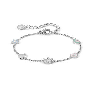 Fairyicons Bracelet, 5 Symboles, 18 cm