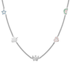 Fairyicons Collier, 5 Symboles, 42 cm