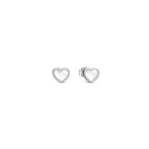 Emosfere Orecchini, Cuore, bianco