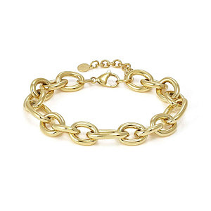Ecclettica Bracelet, Maillons de chaîne, plaqué or