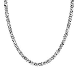 Ecclettica Collana, Catena Popcorn, 46 cm
