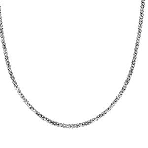 Ecclettica Collana, Catena Popcorn, 100 cm