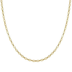 Ecclettica Halskette, Navy Kette, 100 cm, vergoldet