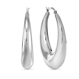 Ecclettica Boucles d'oreilles, Cercle, 4.8 cm