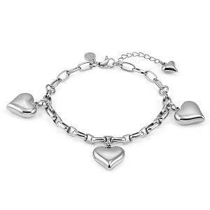 Wear&Style Armband, Herzen, 21 cm