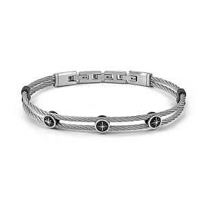 Sealover Bracelet, Rose des Vents, Cable, 21 cm