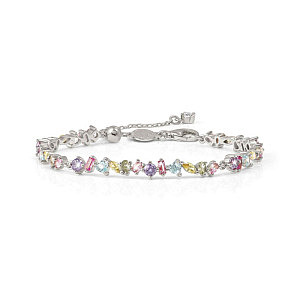 Colour Wave Mini Bracelet, ZC mix, 19 cm