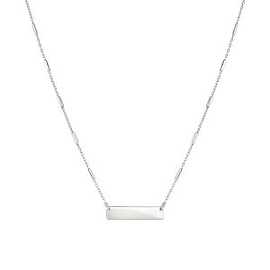 Messagi d'Amore Collana, Targhetta, 44 cm