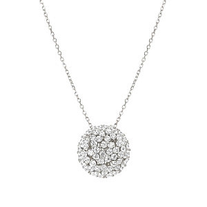Life Bouquet Collier, Boule, ZC blanc, 50 cm