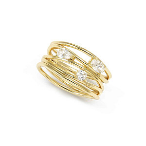 My Rebel Art Bague, ZC blanc, diverses tailles
