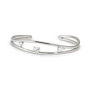 My Rebel Art Bracciale, CZ bianco, piccolo