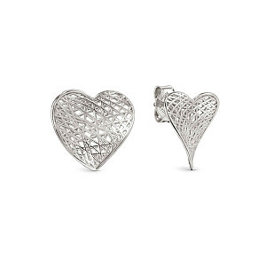 Leaf of Light Boucles d'oreilles, Cœur, petit, 1.4 x 1.4 cm
Perle: 0.6 x 0.6 cm