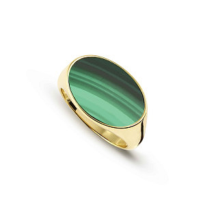 Siren Dream Anello, Malchite verde, varie misure