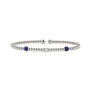 Siren Dream Armreif, Lapislazuli, Ø 5.8 cm