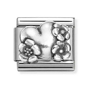 Silvershine OX Simboli, Cuore con fiore