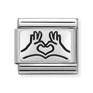 Silvershine OX Plate, Cœur des mains