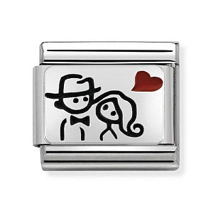 Silvershine Plate, Coppia con cuore