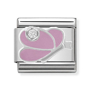 Silvershine Symbole, Schmetterling Rosa