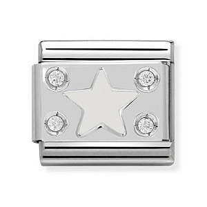 Silvershine Simboli, Targhetta Stella bianca