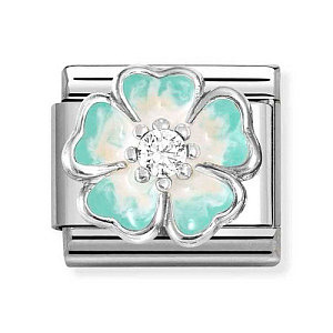 Silvershine Symbole, Blume, Farbverlauf grün