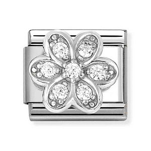 Silvershine Symboles, Fleur, ZC blanc