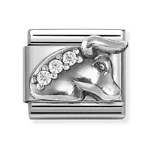 Silvershine Zodiaque Relief, Taureau, ZC blanc