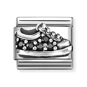 Silvershine OX Simboli, Sneaker, CZ nero