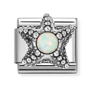Silvershine Simboli, Stella marina, Opale bianco