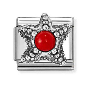 Silvershine Symboles, Etoile de mer, Corail rouge