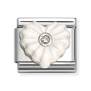 Silvershine Symboles, Cœur, blanc