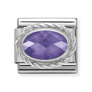 Silvershine CZ Sfaccettato, Viola