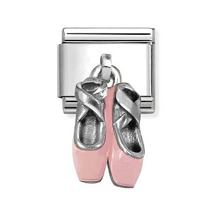 Silvershine Charms Daily Life, Scarpe danza, Rosa