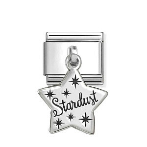 Silvershine Charms Simboli, Stella, Stardust