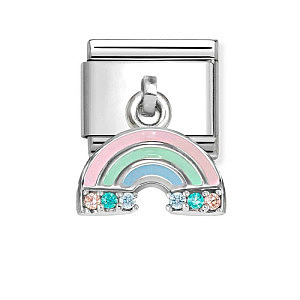 Silvershine Charms Symbole, Regenbogen
