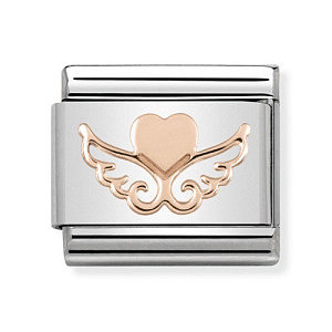 Rosegold Simboli, Cuore con ali