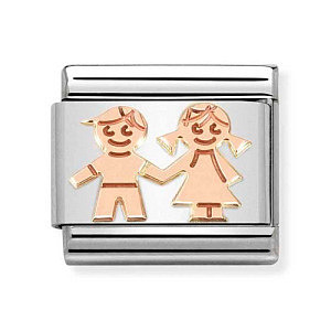 Rosegold Symbole, Kinder