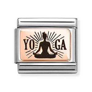 Rosegold Plate, Yoga Meditation