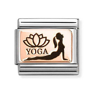 Rosegold Plate, Yoga posizione del cobra