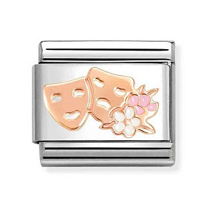 Rosegold Symboles, Masques avec fleur
