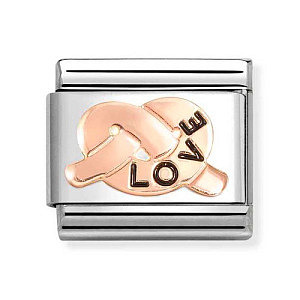 Rosegold Symbole, Knoten, Love
