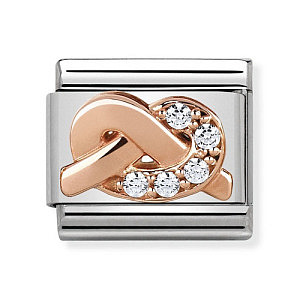 Rosegold Simboli, Nodo, bianco