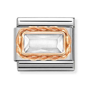 Rosegold ZC Facettes, Blanc