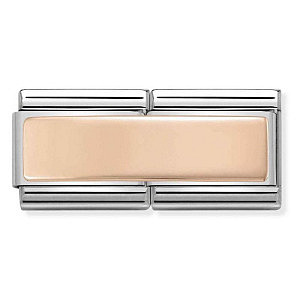 Rosegold Double Plate, Glatt